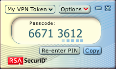 RSA SecurID Software Token for Mac OS X