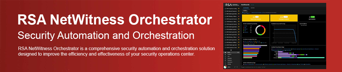 RSA NetWitness Orchestrator