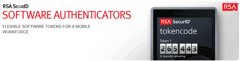 RSA Software Authenticators